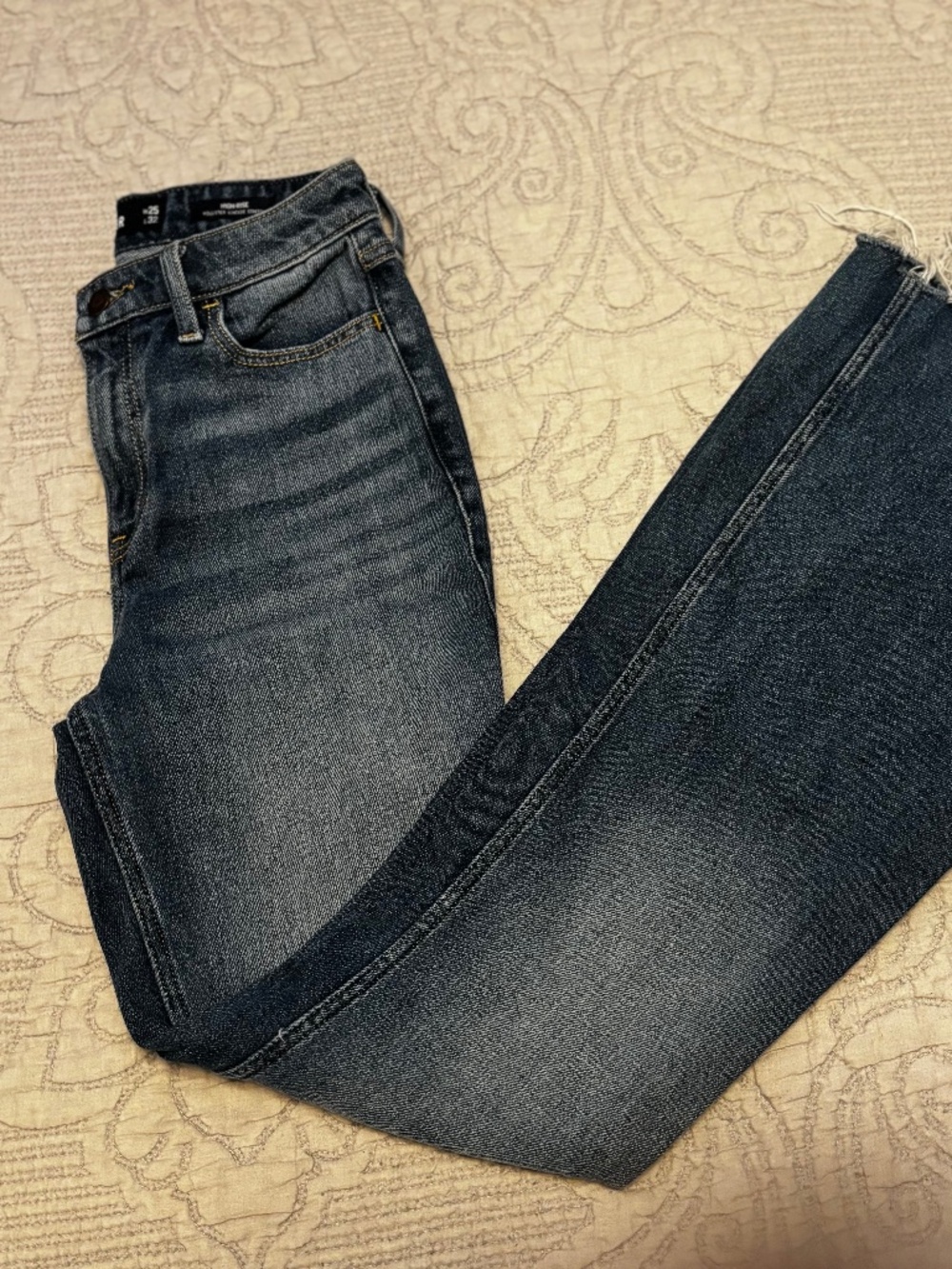 Hollister High Rise Vintage Stretch Jeans Flare Sz 25